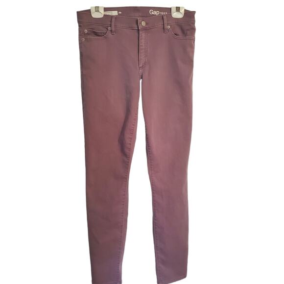 GAP 1969 Authentic True Skinny jeans in lavender Inseam 29.5 Size 29R - Picture 1 of 6